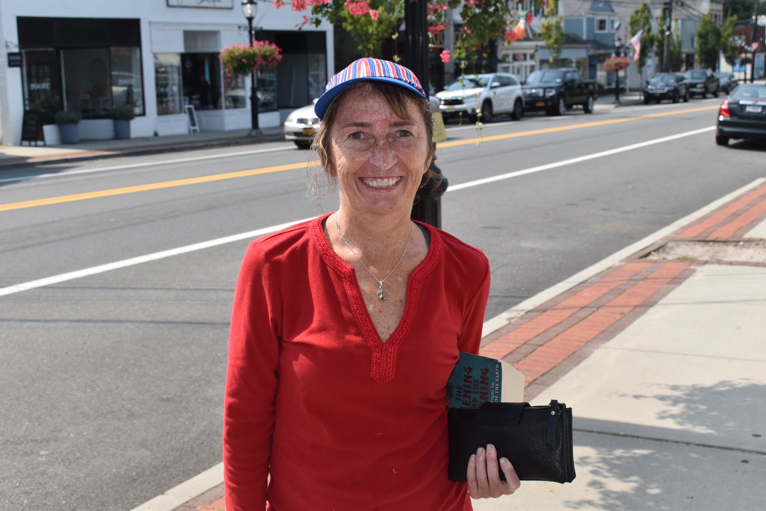 Center Moriches, Main Street
Name: Diane Kenna 
Favorite fall activity: “I love the Halloween Walk at Camp Pa-Qua-Tuck because everyone dresses up in costumes and they jump out at you from behind trees. It’s a lot of fun.”